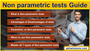 What is Non parametric tests? Best way to analyze non-normal data