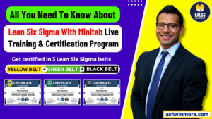 All you need to know about Lean Six Sigma With Minitab Live training & certification program